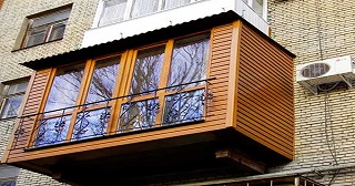 Внешняя отделка балкона Кушва цена от 1022 руб. м/2.