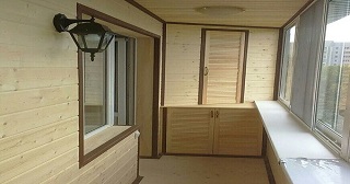Отделка балкона под ключ Кушва, цена от 5724 руб.